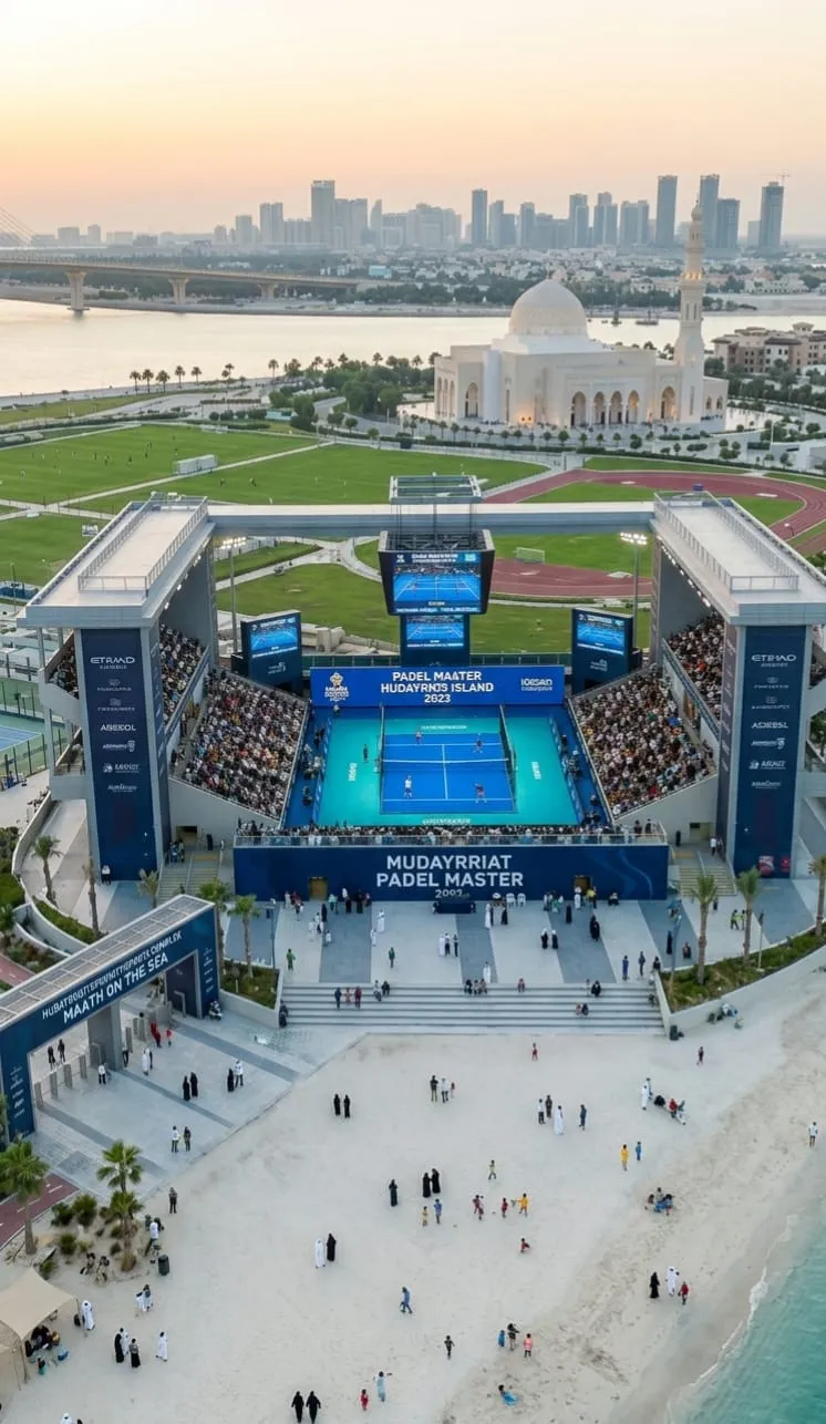 Abu Dhabi Padel Master, event IT infrastructure by IP Care