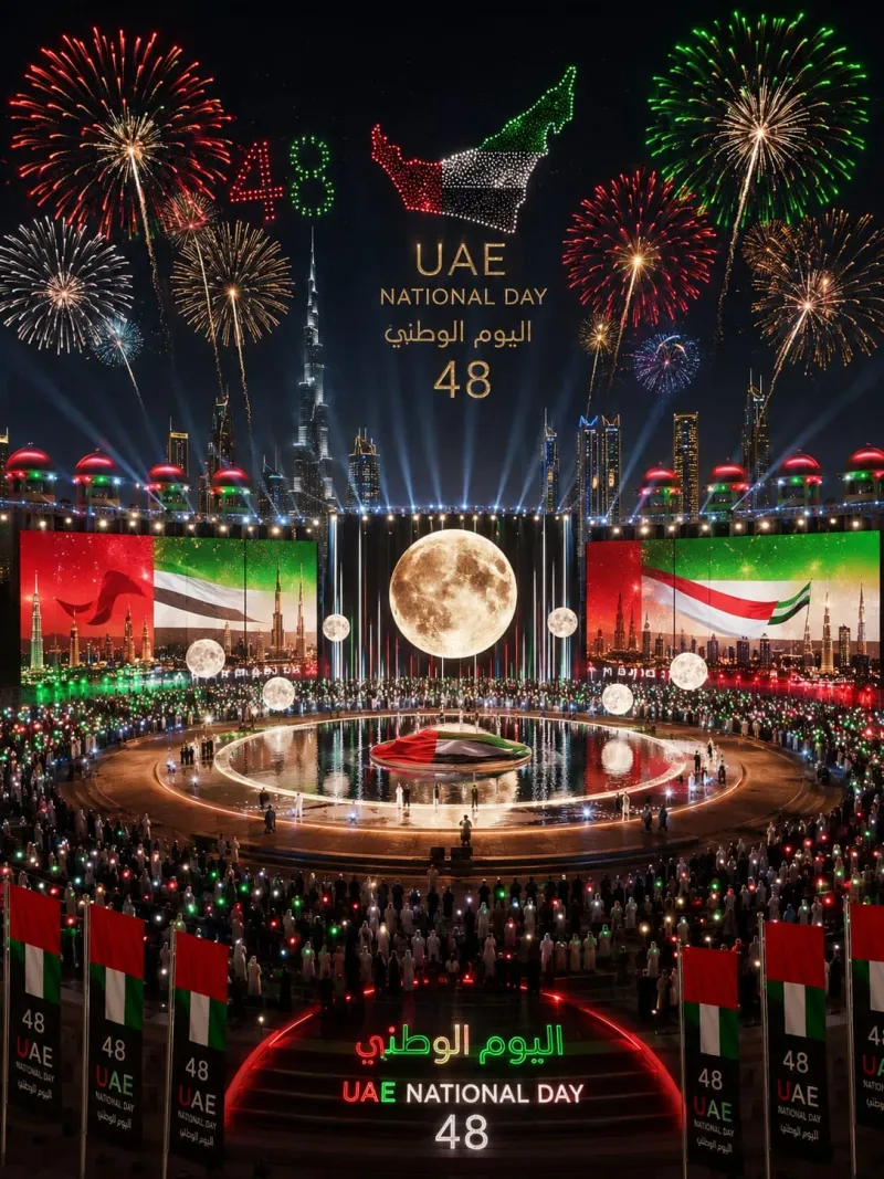 UAE Official National Day: 48th Edition, event IT infrastructure by IP Care