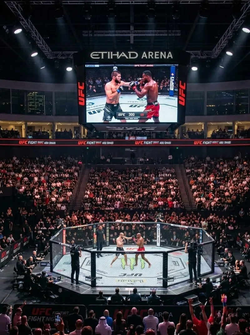 UFC Events in UAE, event IT infrastructure by IP Care