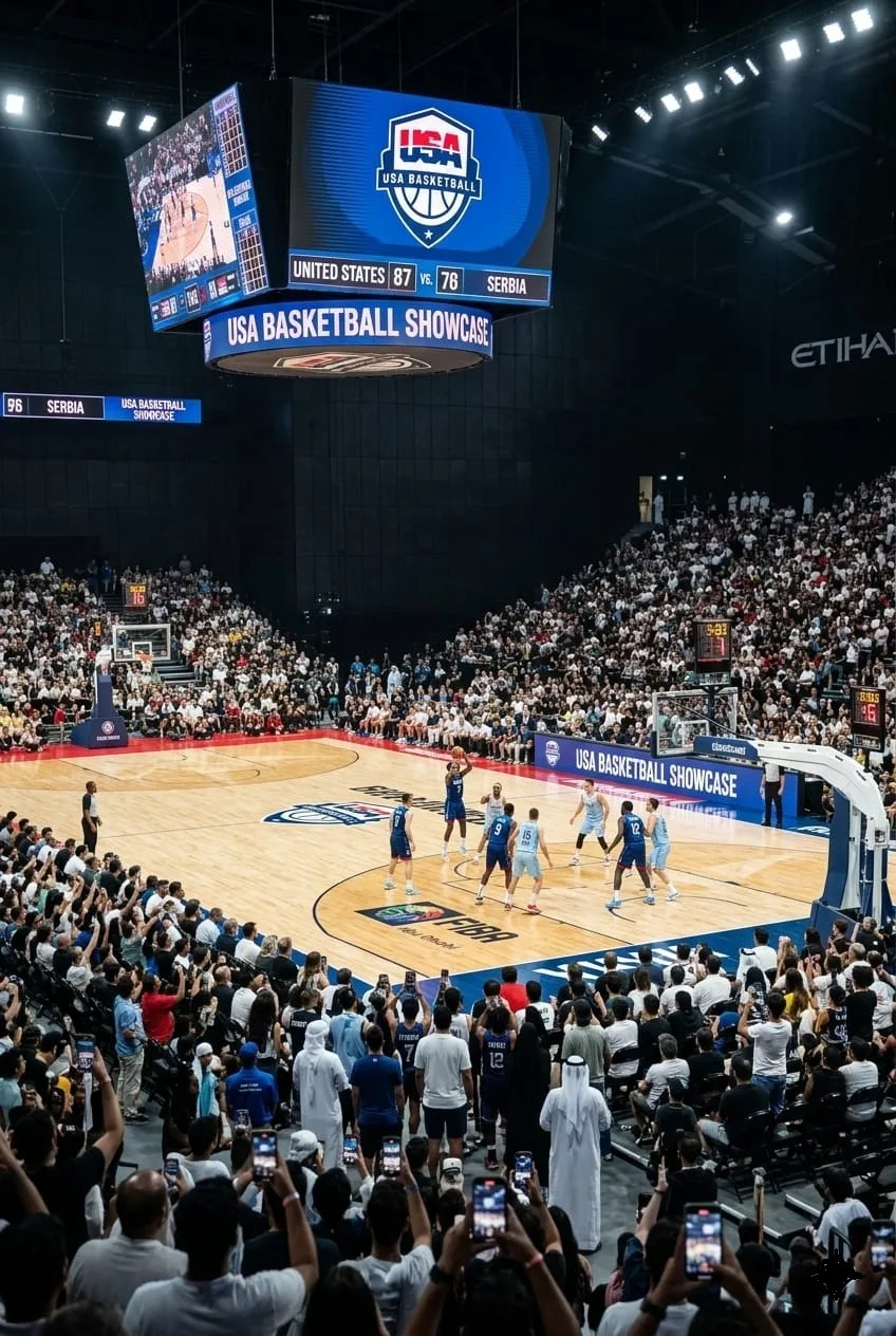 USA Basketball Showcase 2024, event IT infrastructure by IP Care