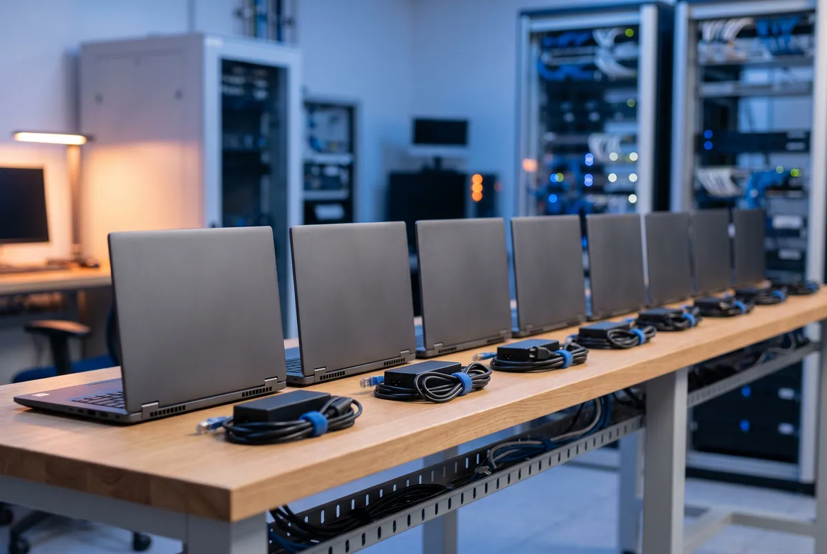Hardware procurement scope, vendor-neutral sourcing, staging, lifecycle management and secure disposal by IP Care UAE