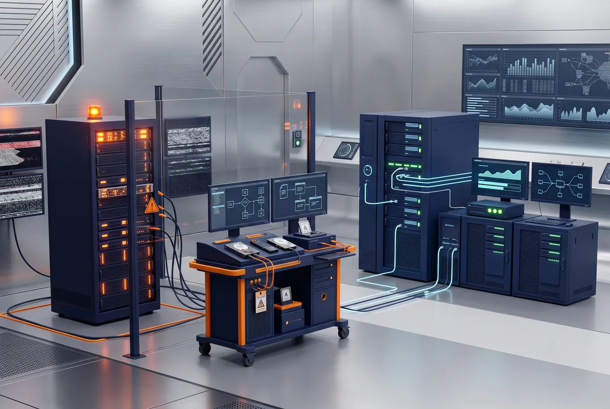 Incident response scope, containment, ransomware, forensics and recovery