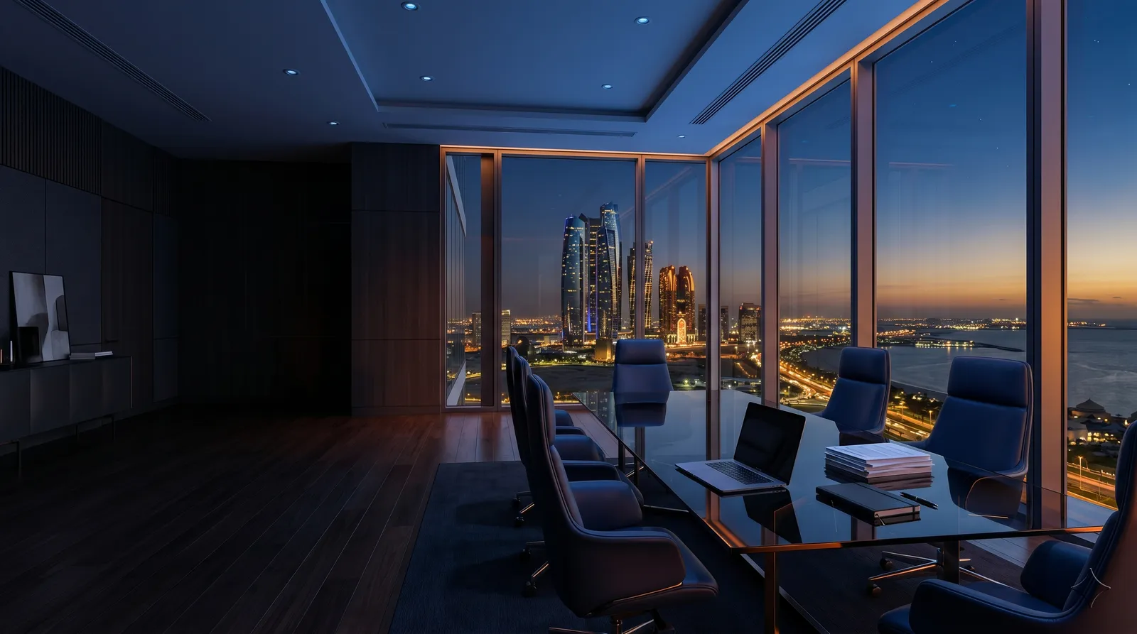 IT consulting in Abu Dhabi, IP Care senior consultants at work in the capital