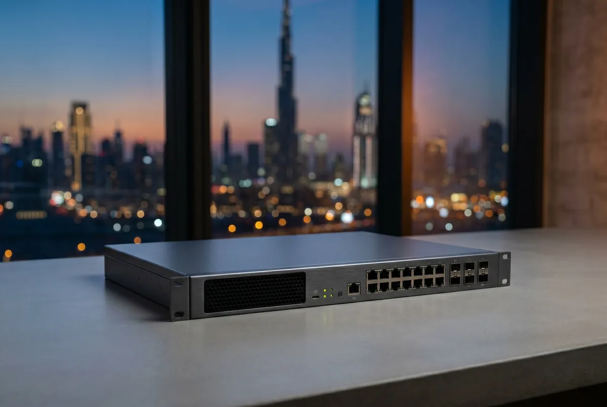 Managed network and infrastructure support for Dubai